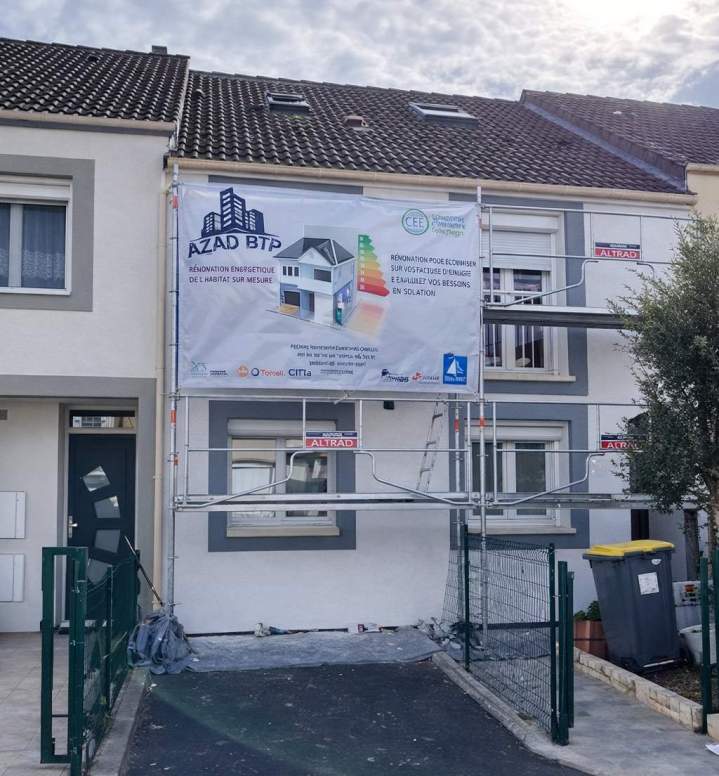 Rénovation façade maison Seine-et-Marne