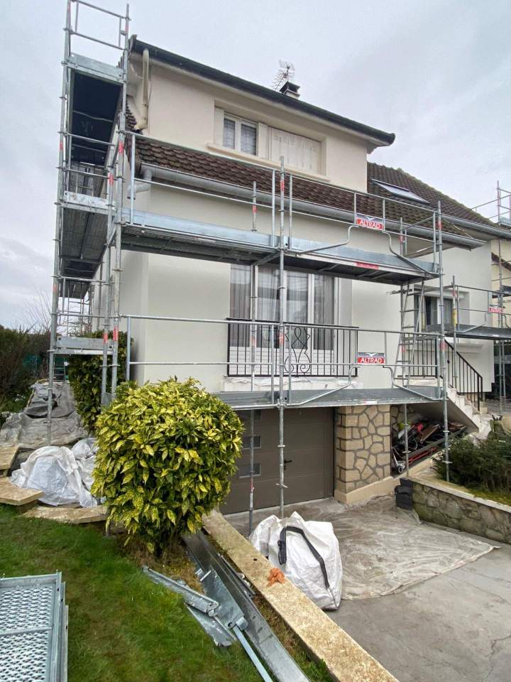 Rénovation façade Seine-et-Marne